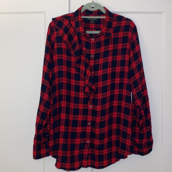 Buffalo check flannel button-down - Picture 2 of 7
